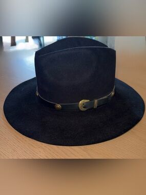 Vintage Women’s Black The Roundup Cowboy 5XXXXX Beaver Hat